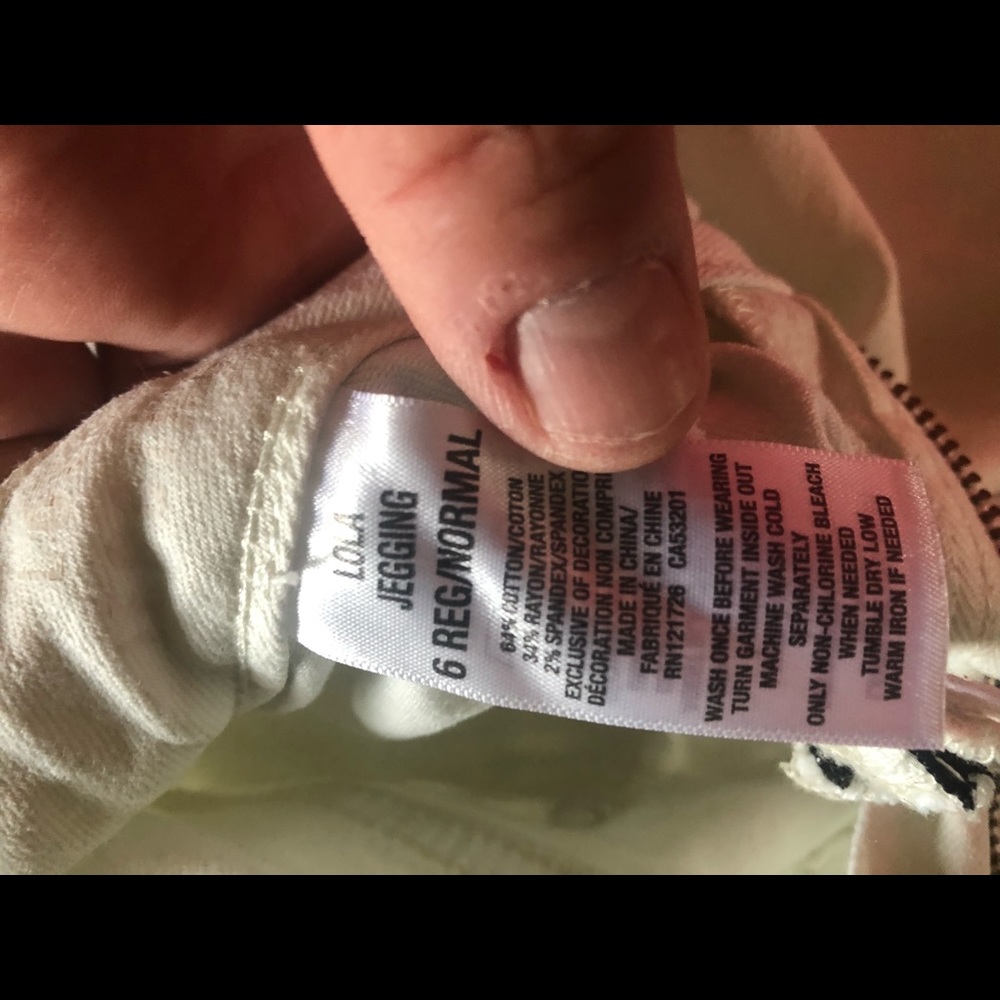 Aeropostale Jeggings Winter White